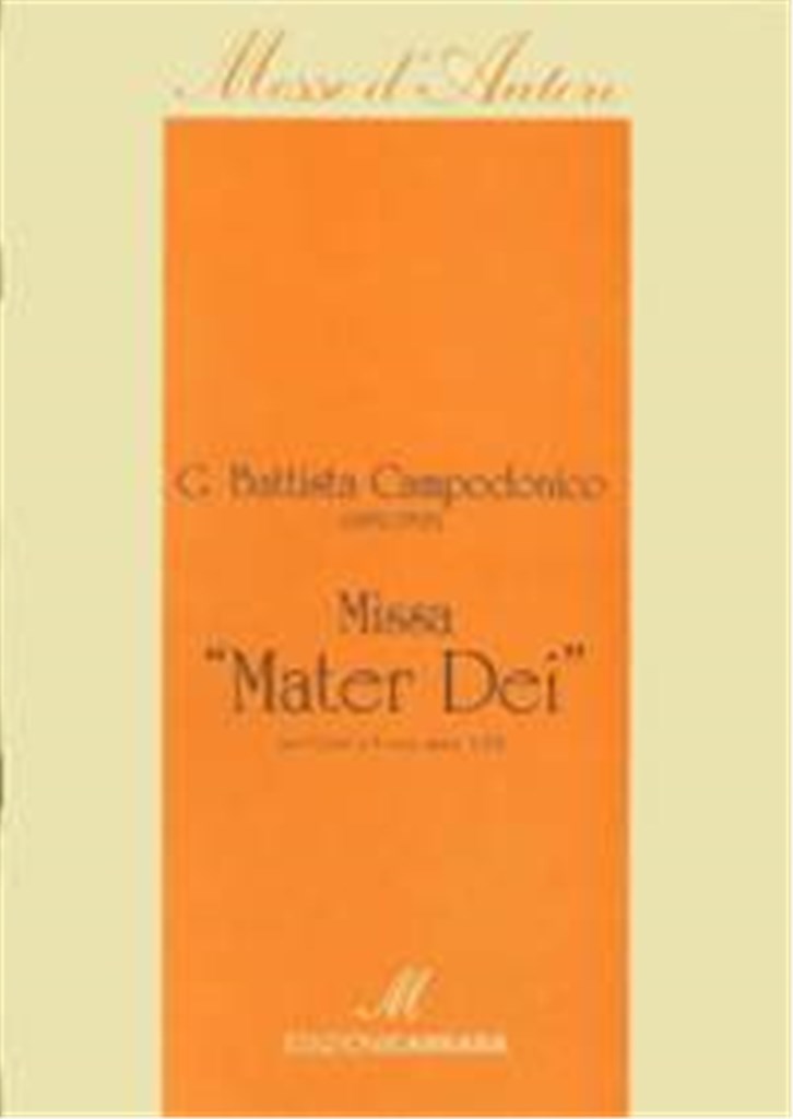 Messa Mater Dei op. 78